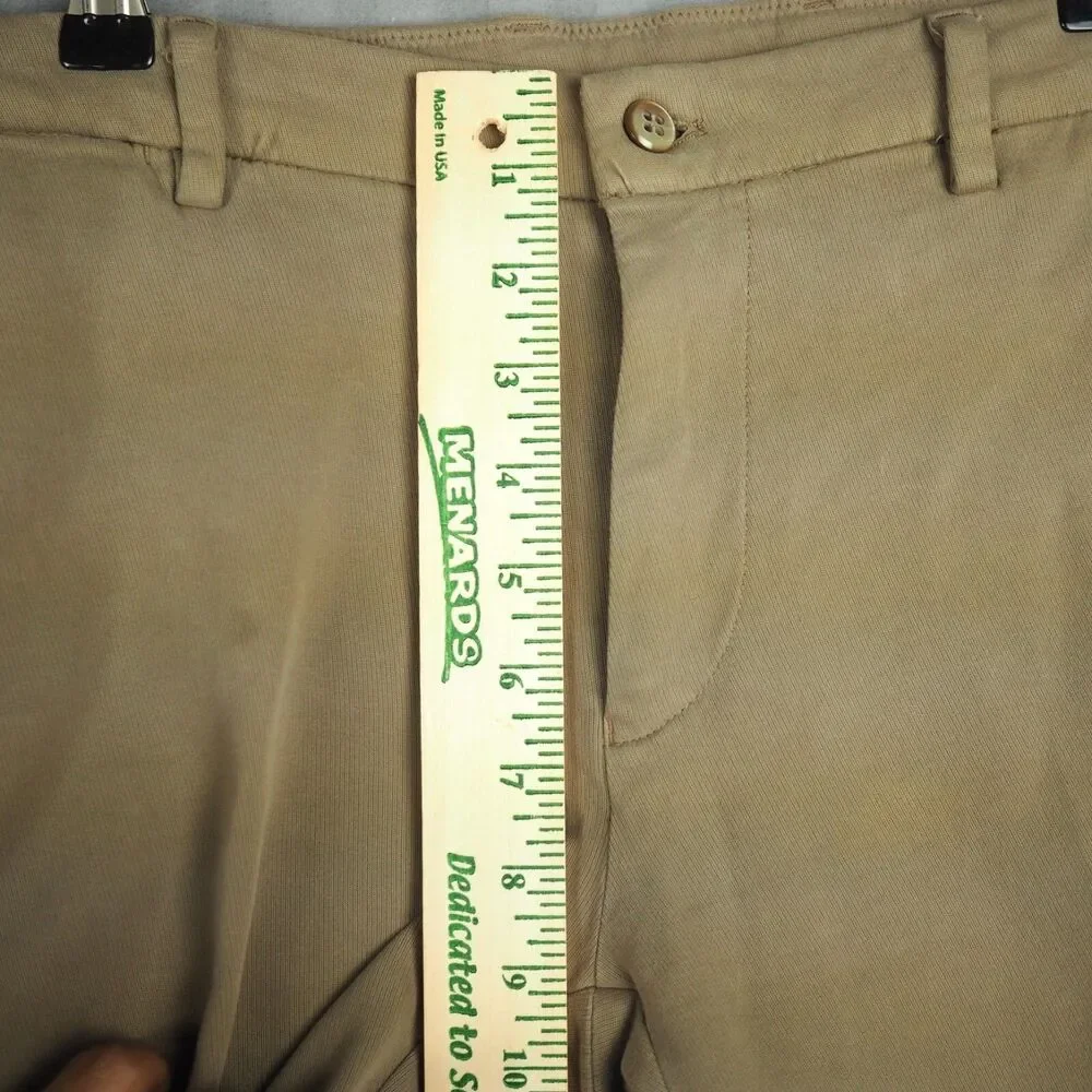 Mason's Em's Jersey Cotton Stretch Chino Pants Mens EU 48 US 32 Beige New York